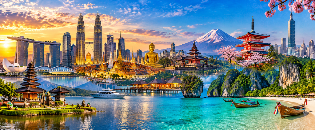 International Tours asia’s iconic horizons at sunset