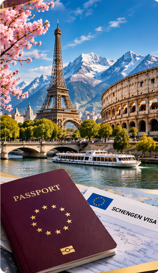 Visa Assistance schengen visa image